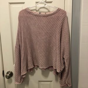 Light pink boutique sweater